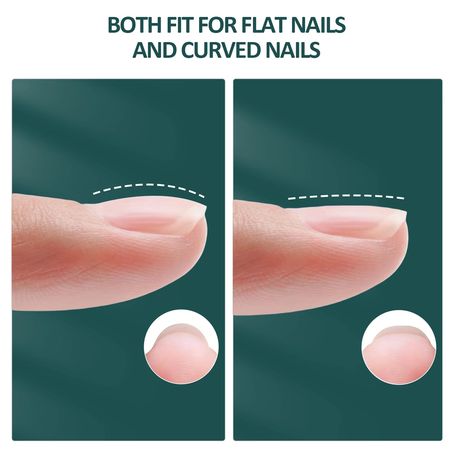 Nailpop Instant Apex Nail Tips Pro Grade Thick False Nails Salon Quality Acrylic Extensions Durable DIY Nail Supplies 140/150pcs