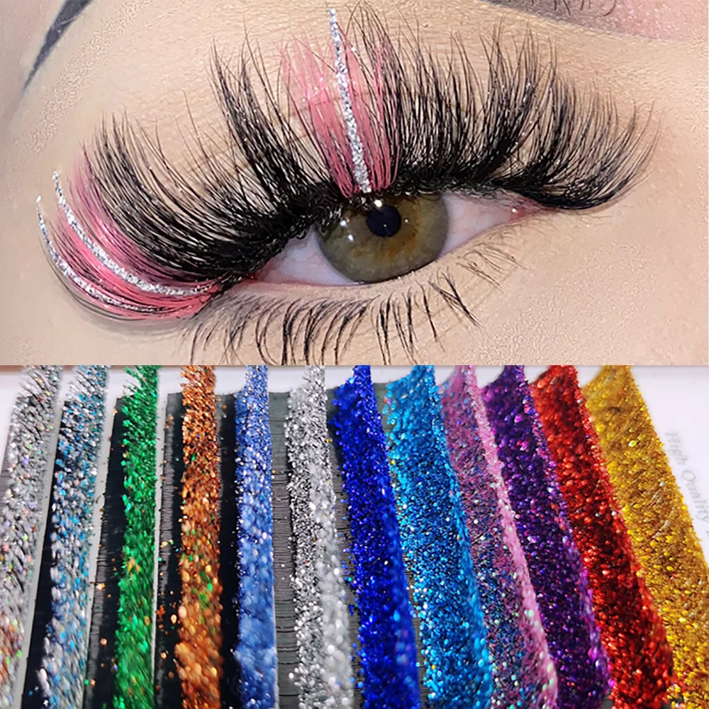 Natural Look Brown Eyelash Clusters 10 Rows 120 Clusters Sunflower Individual Lashes Ultra-light Wispy False Eyelash For Makeup