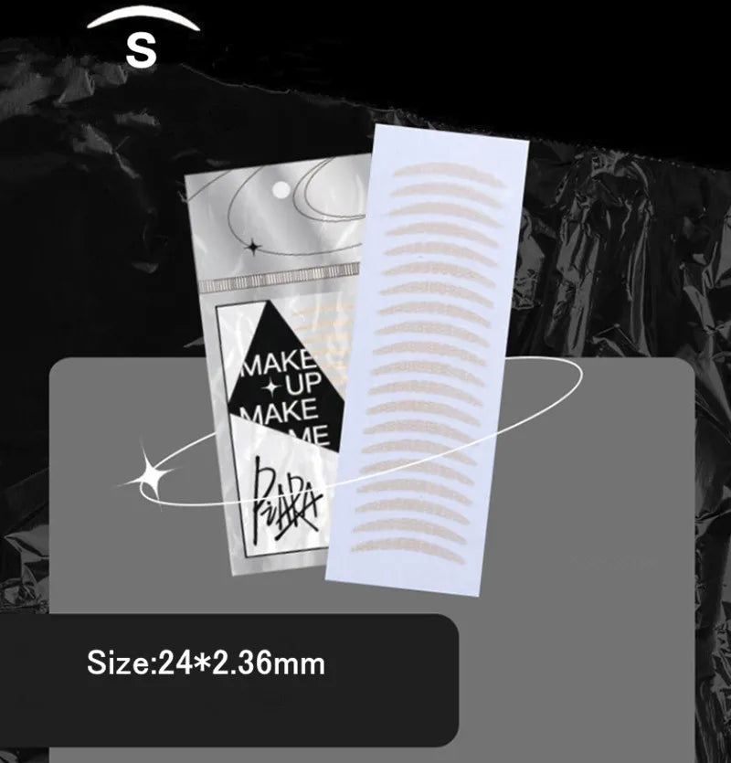 piara Double Eyelid Tape Stickers Natural Invisible Fiber Instant Eyelid Lift Paste Long Lasting Bigger Eyes Beauty Tool