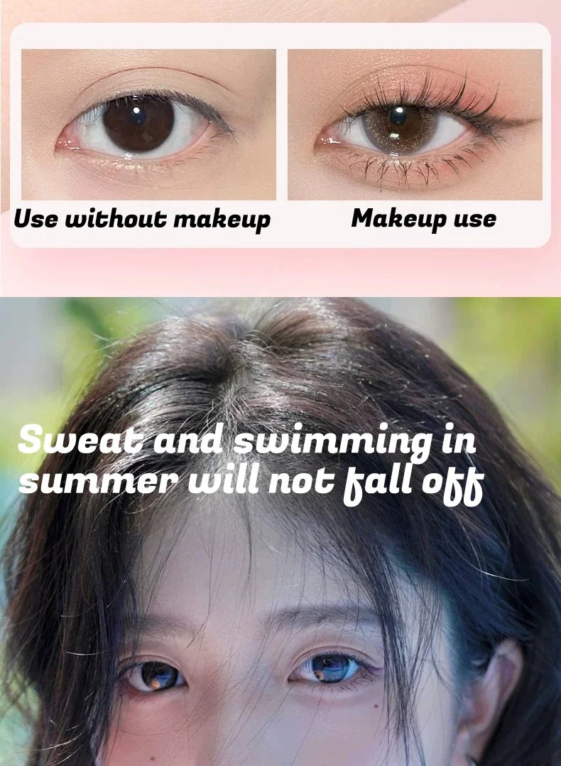 240pcs Invisible Double Fold Eyelid Tape Sticker Lace Nature Clear Beige Stripe Self-adhesive Natural Eye Makeup With Tools