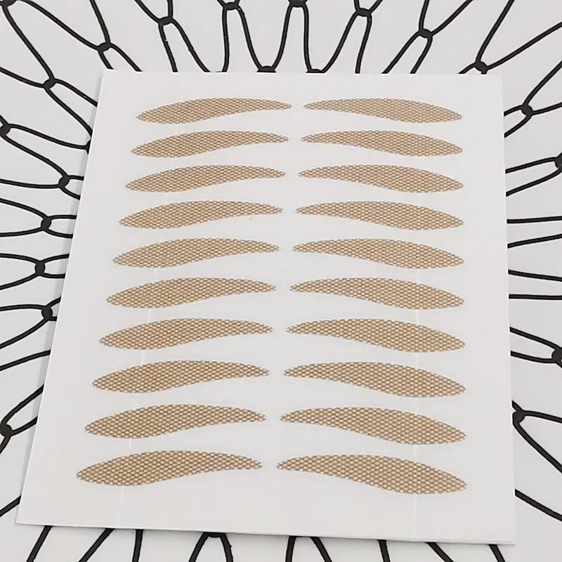 Natural Eye-Lift Mesh-Lace Transparent Invisible Self-adhesive Eyelid Tapes Stickers Women Invisible Double-fold Eyelid Stickers