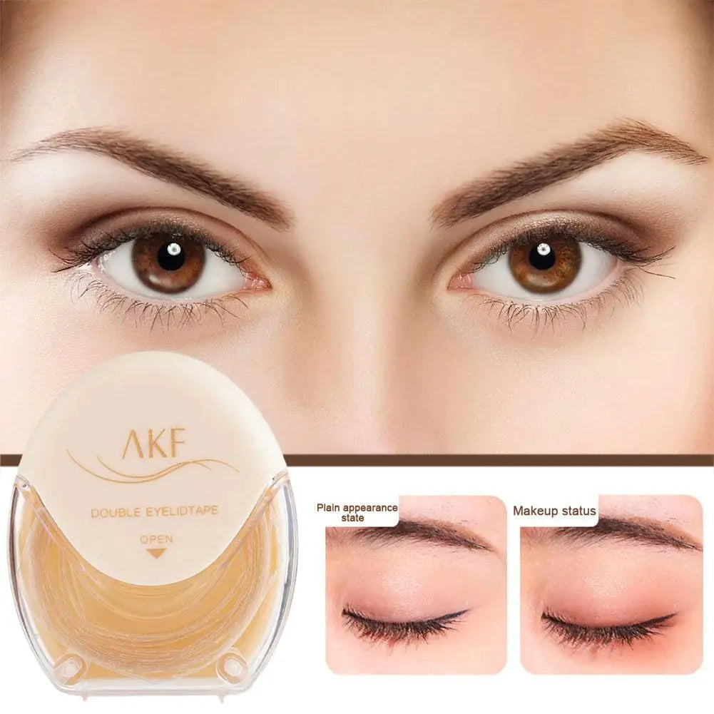 AKF Double Eyelid Patch Invisible Natural Durable Eyelid Tape Eyelid Lifter Strips Without Trace Makeup Tool