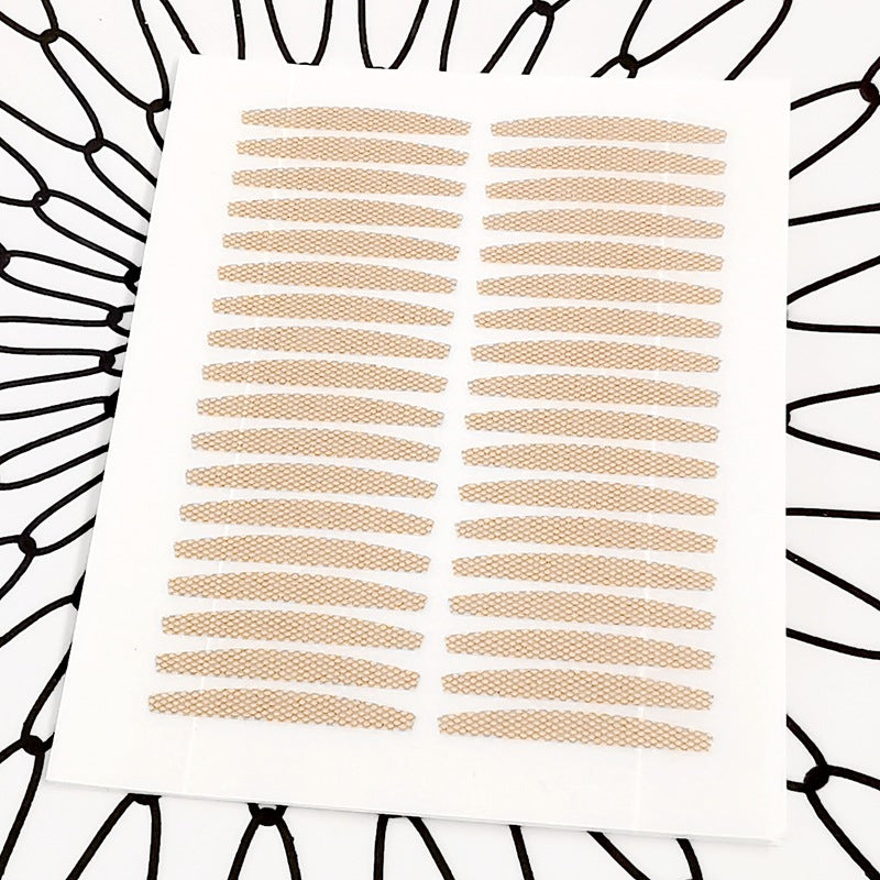 Natural Eye-Lift Mesh-Lace Transparent Invisible Self-adhesive Eyelid Tapes Stickers Women Invisible Double-fold Eyelid Stickers