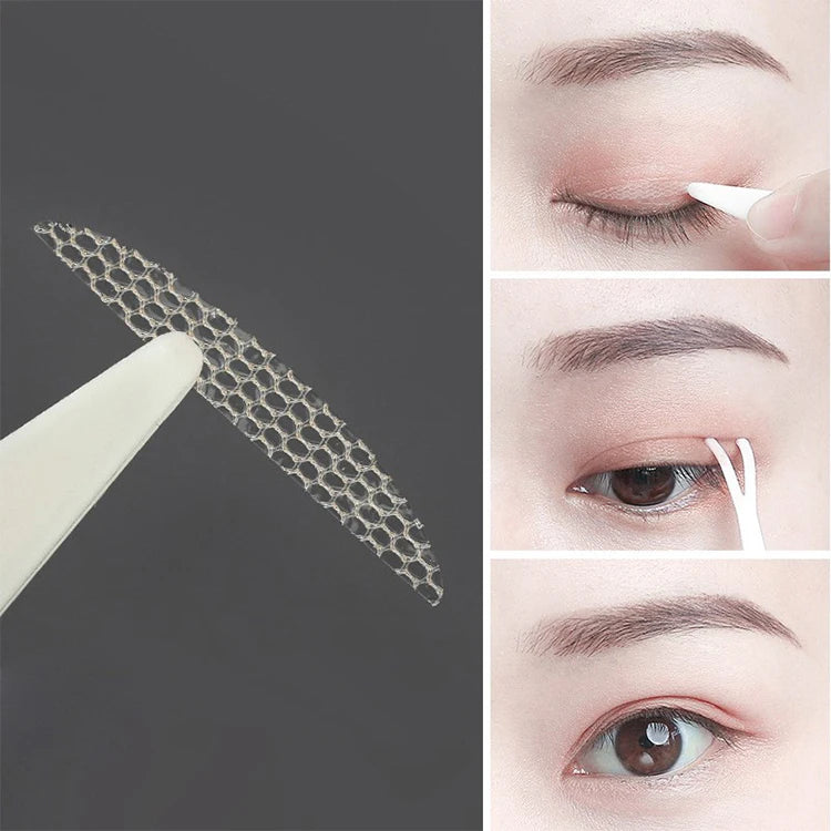 240PCS Patches for Drooping Eyelids Tape Invisible Double Eyelids Stickers Invisible Fallen Eyelids MB310