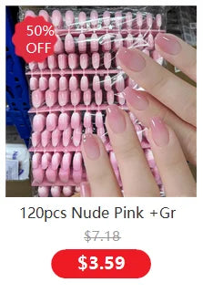 24Pcs/box Kids nails for Girl Cartoon Pattern False Nail Cute Child Fake Nails Tips Kawaii Acrylic Artificial Press on Nail+Tool