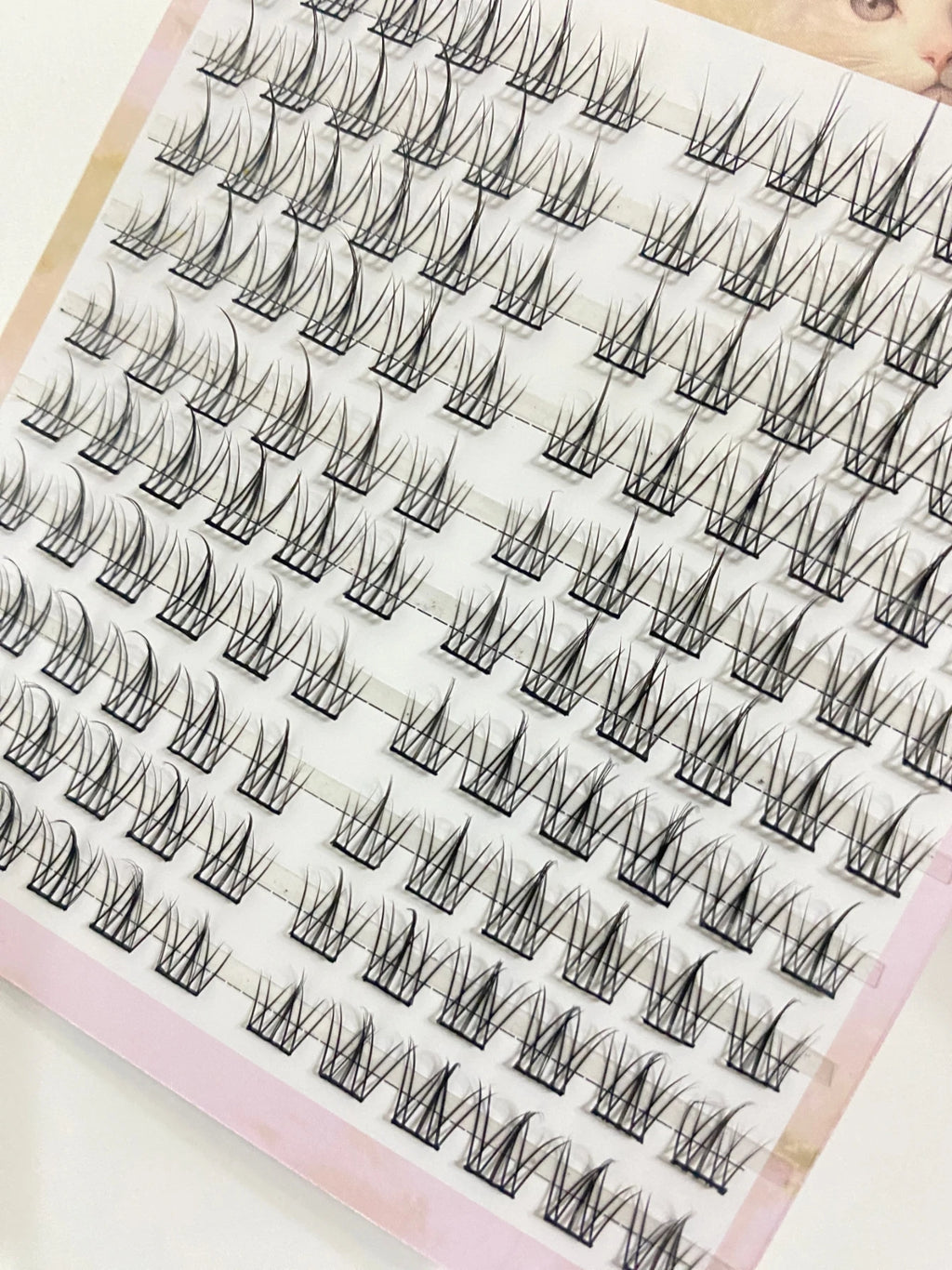 Natural Look Brown Eyelash Clusters 10 Rows 120 Clusters Sunflower Individual Lashes Ultra-light Wispy False Eyelash For Makeup