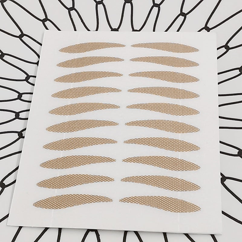 Natural Eye-Lift Mesh-Lace Transparent Invisible Self-adhesive Eyelid Tapes Stickers Women Invisible Double-fold Eyelid Stickers