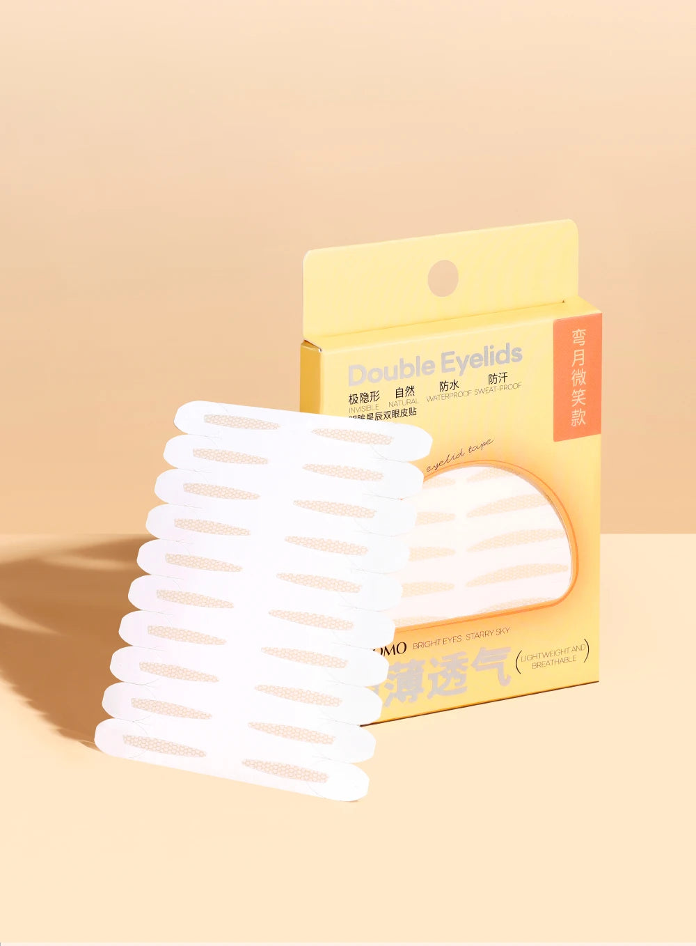 120 PCS Double Eyelid Stickers Natural Invisible Long-lasting Shaping Big Eye Beauty Tapes For Single Eyelid Person Eye Makeup