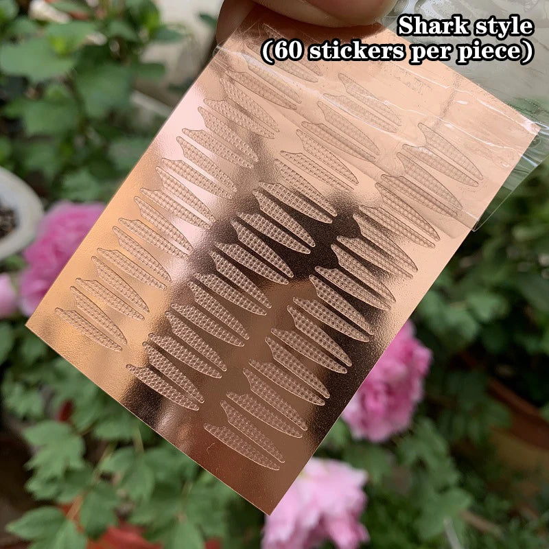 Invisible Eyelid Sticker Double Eyelid Stickers Transparent Self Adhesive Mesh-Lace Eye Tape Sticker Ladies Eye Makeup Tools