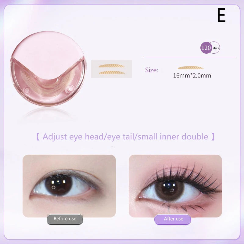 120PCS/rolls Double Eyelids Invisible Fallen Eyelids Patches For Drooping Eyelids Double Eyelid Tape