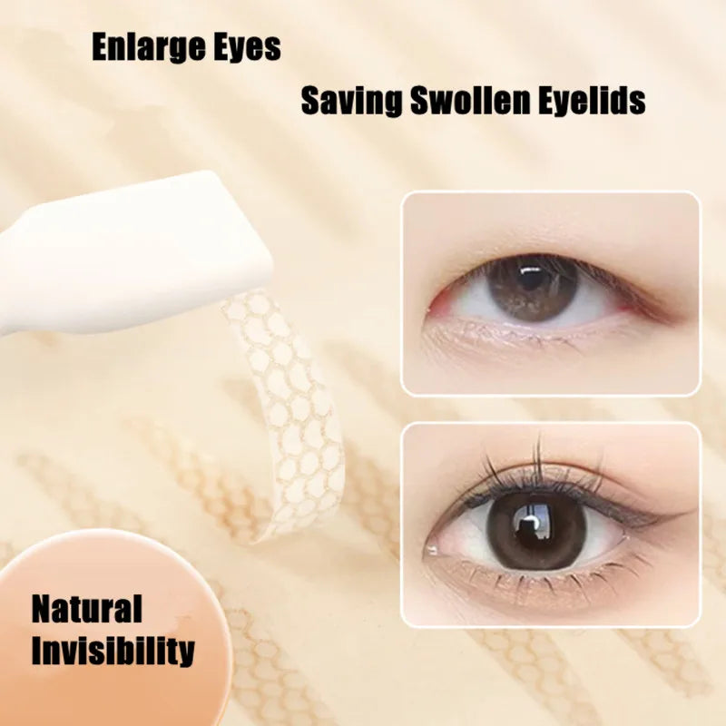 Double Eyelid Tape Invisible Eyelid Lift Band Self Adhesive Paste Sticker Long Lasting Enlarge Beauty Eyes Tool
