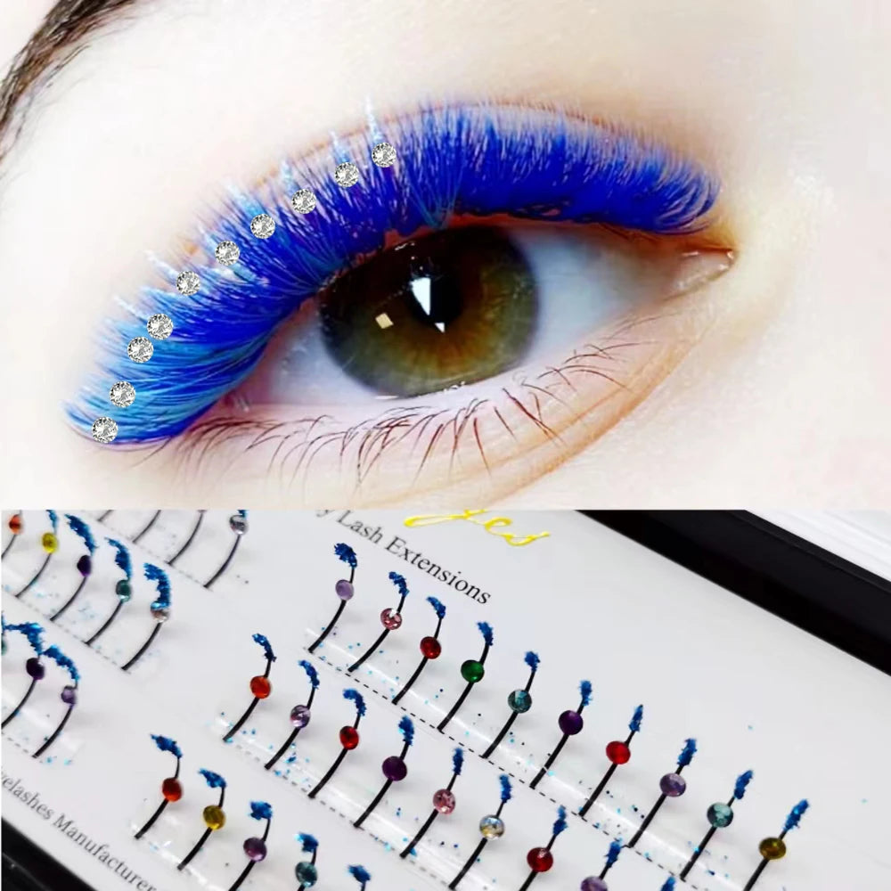 Natural Look Brown Eyelash Clusters 10 Rows 120 Clusters Sunflower Individual Lashes Ultra-light Wispy False Eyelash For Makeup