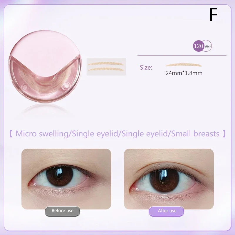 120PCS/rolls Double Eyelids Invisible Fallen Eyelids Patches For Drooping Eyelids Double Eyelid Tape