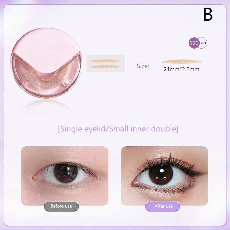 120PCS/rolls Double Eyelids Invisible Fallen Eyelids Patches For Drooping Eyelids Double Eyelid Tape