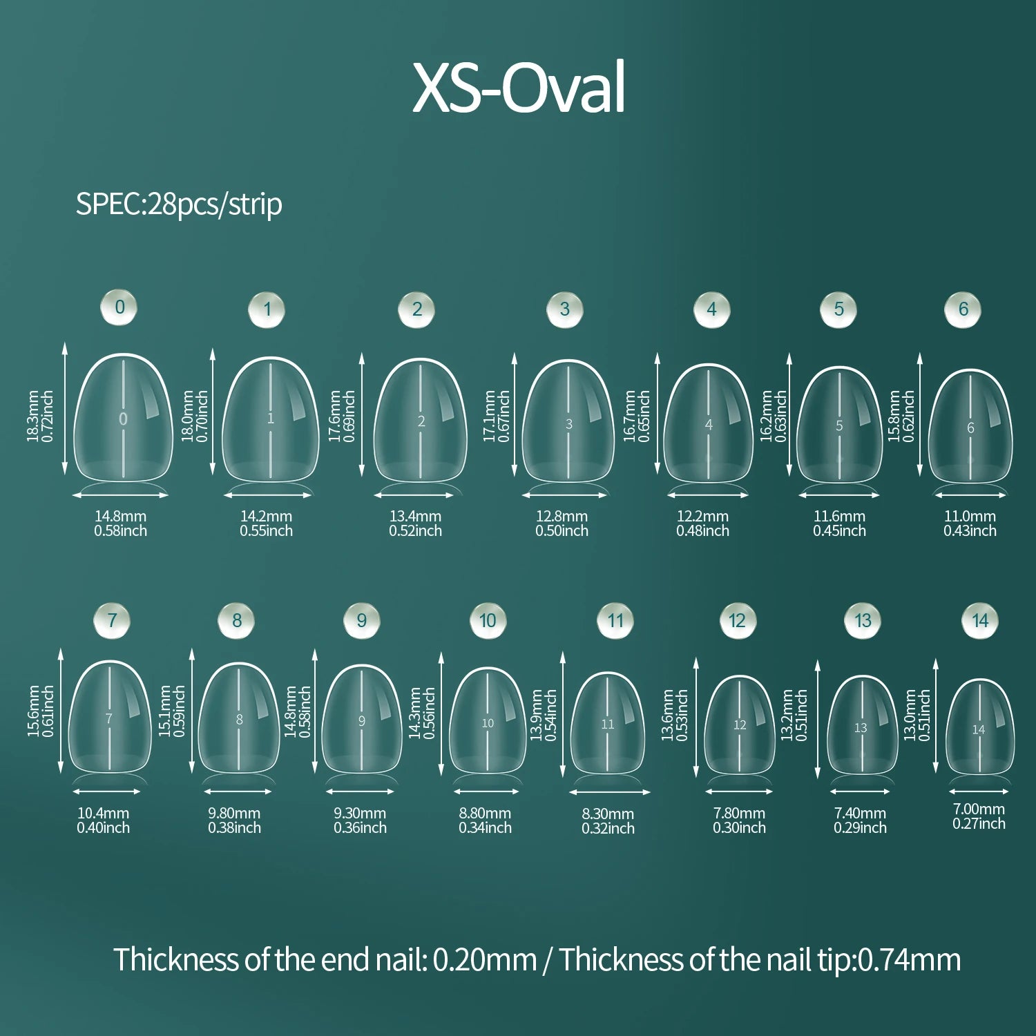Nailpop Instant Apex Nail Tips Pro Grade Thick False Nails Salon Quality Acrylic Extensions Durable DIY Nail Supplies 140/150pcs