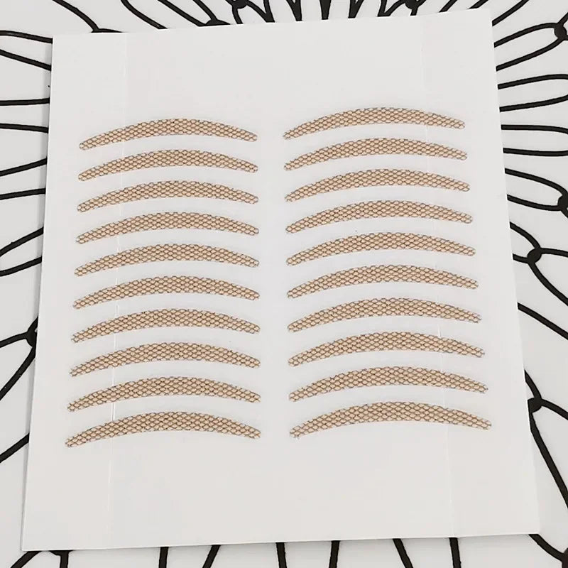 Natural Eye-Lift Mesh-Lace Transparent Invisible Self-adhesive Eyelid Tapes Stickers Women Invisible Double-fold Eyelid Stickers
