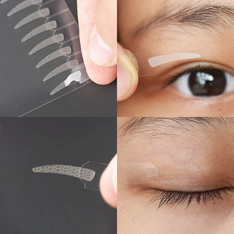 32Pcs/Sheet Double Eyelid Tape Ultra Stay Beautiful Eyes Invisible Waterproof Eye Big Eyes Makeup Tools Beginner Friendly