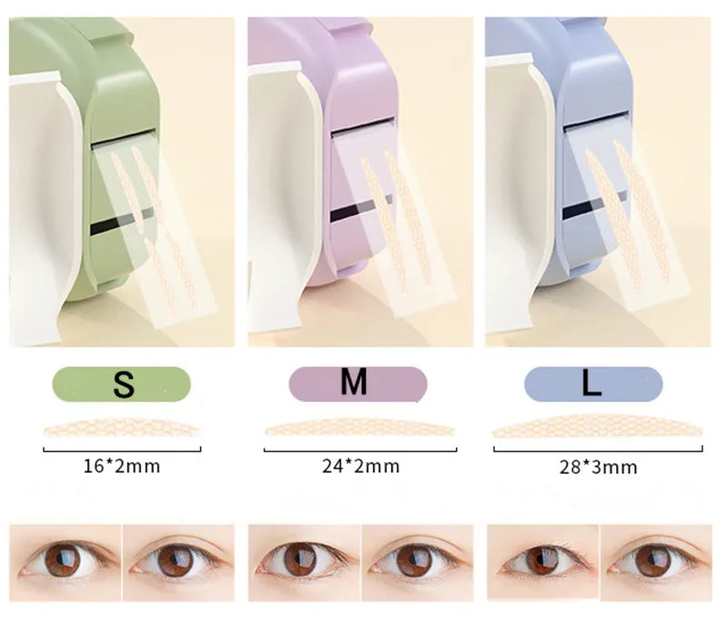 Double Eyelid Tape Invisible Eyelid Lift Band Self Adhesive Paste Sticker Long Lasting Enlarge Beauty Eyes Tool