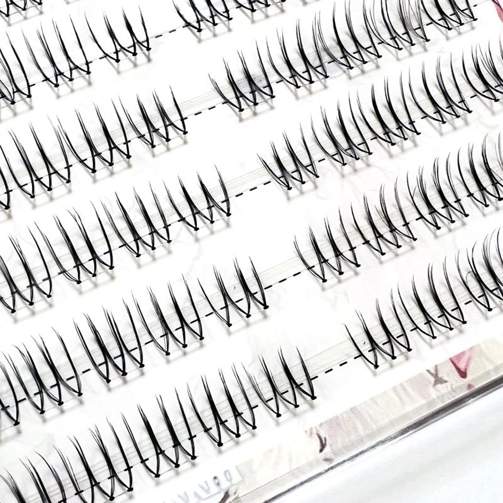 Little Devil false eyelash extenstions C Curl Natural soft Wispy Lashes Wisps Individual eyelashes For women makeup supplies