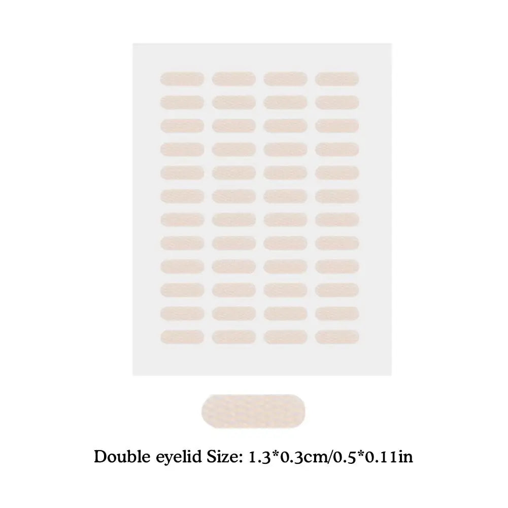 Natural Eye-Lift Mesh-Lace Transparent Invisible Self-adhesive Eyelid Tapes Stickers Women Invisible Double-fold Eyelid Stickers