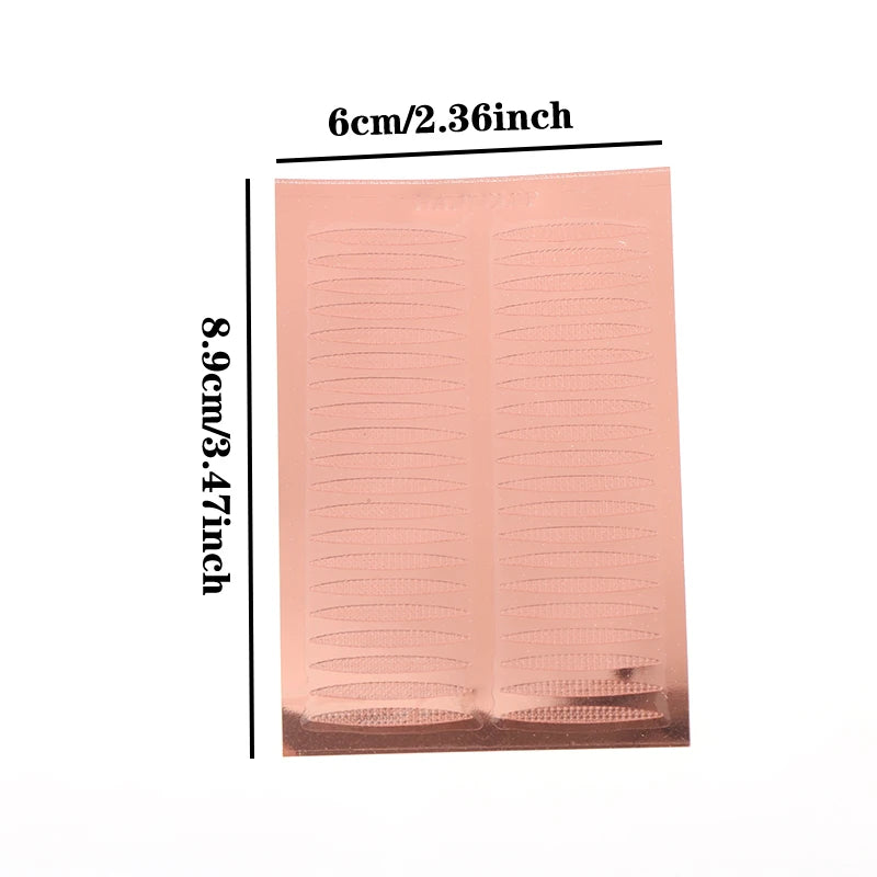Invisible Eyelid Sticker Double Eyelid Stickers Transparent Self Adhesive Mesh-Lace Eye Tape Sticker Ladies Eye Makeup Tools