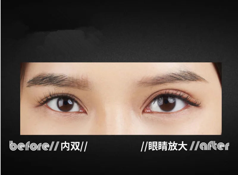 piara Double Eyelid Tape Stickers Natural Invisible Fiber Instant Eyelid Lift Paste Long Lasting Bigger Eyes Beauty Tool