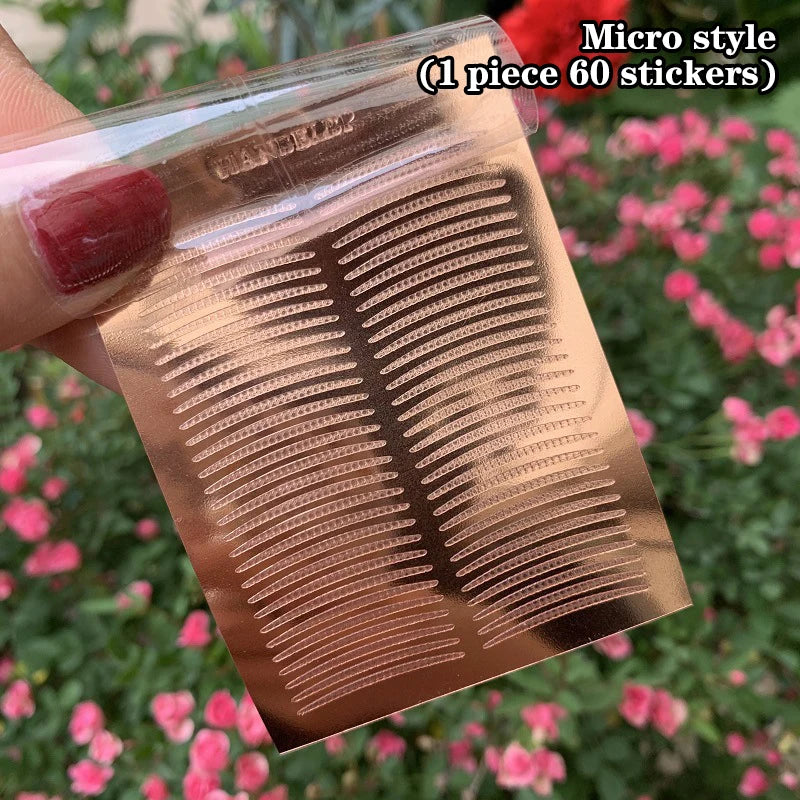 Invisible Eyelid Sticker Double Eyelid Stickers Transparent Self Adhesive Mesh-Lace Eye Tape Sticker Ladies Eye Makeup Tools