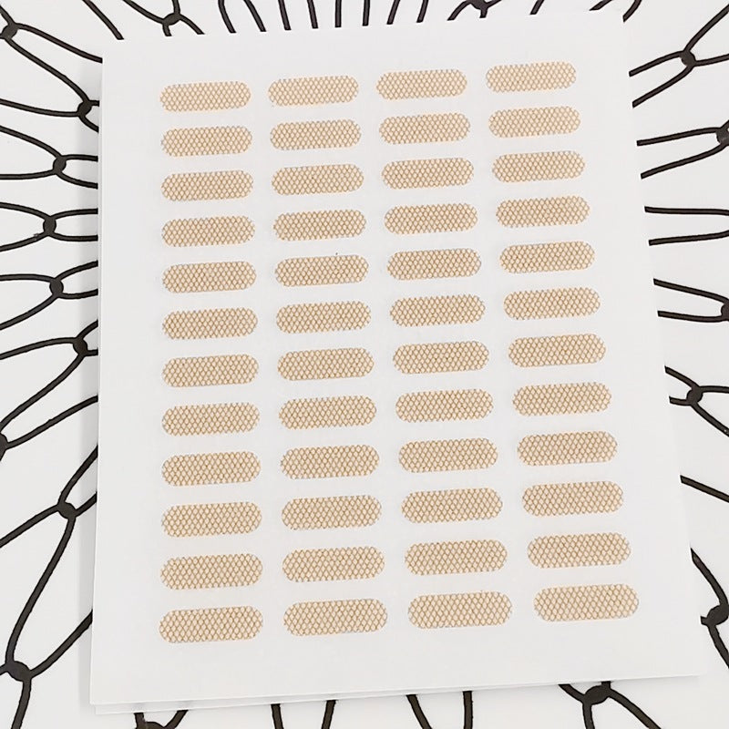Natural Eye-Lift Mesh-Lace Transparent Invisible Self-adhesive Eyelid Tapes Stickers Women Invisible Double-fold Eyelid Stickers