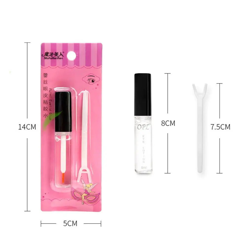1/2/5Pcs Gentle Natural Double Eyelid Tape Glue Long-lasting Transparent Quick Drying Double Eyelid Patch Shaping Adhesive